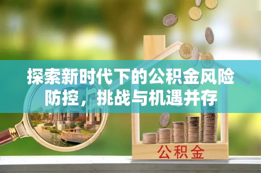 马山探索新时代下的公积金风险防控，挑战与机遇并存